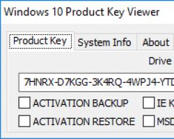 Как узнать ключ активации операционной системы Windows